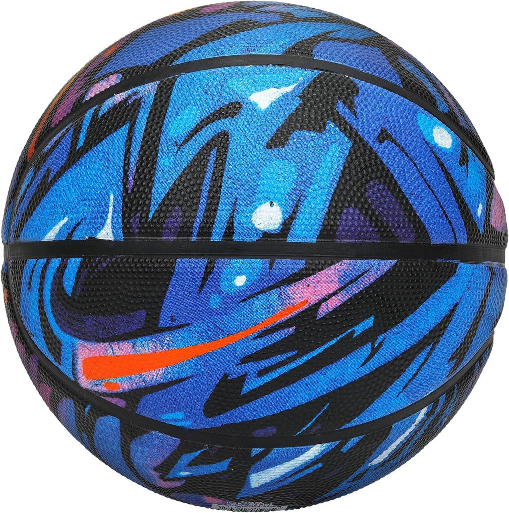 AND1 Chaos Basketball: Official Regulation Size 7 (29.5 inches) Rubber - Deep Channel Construction Streetball, Made for Indoor Outdoor Basketball Game