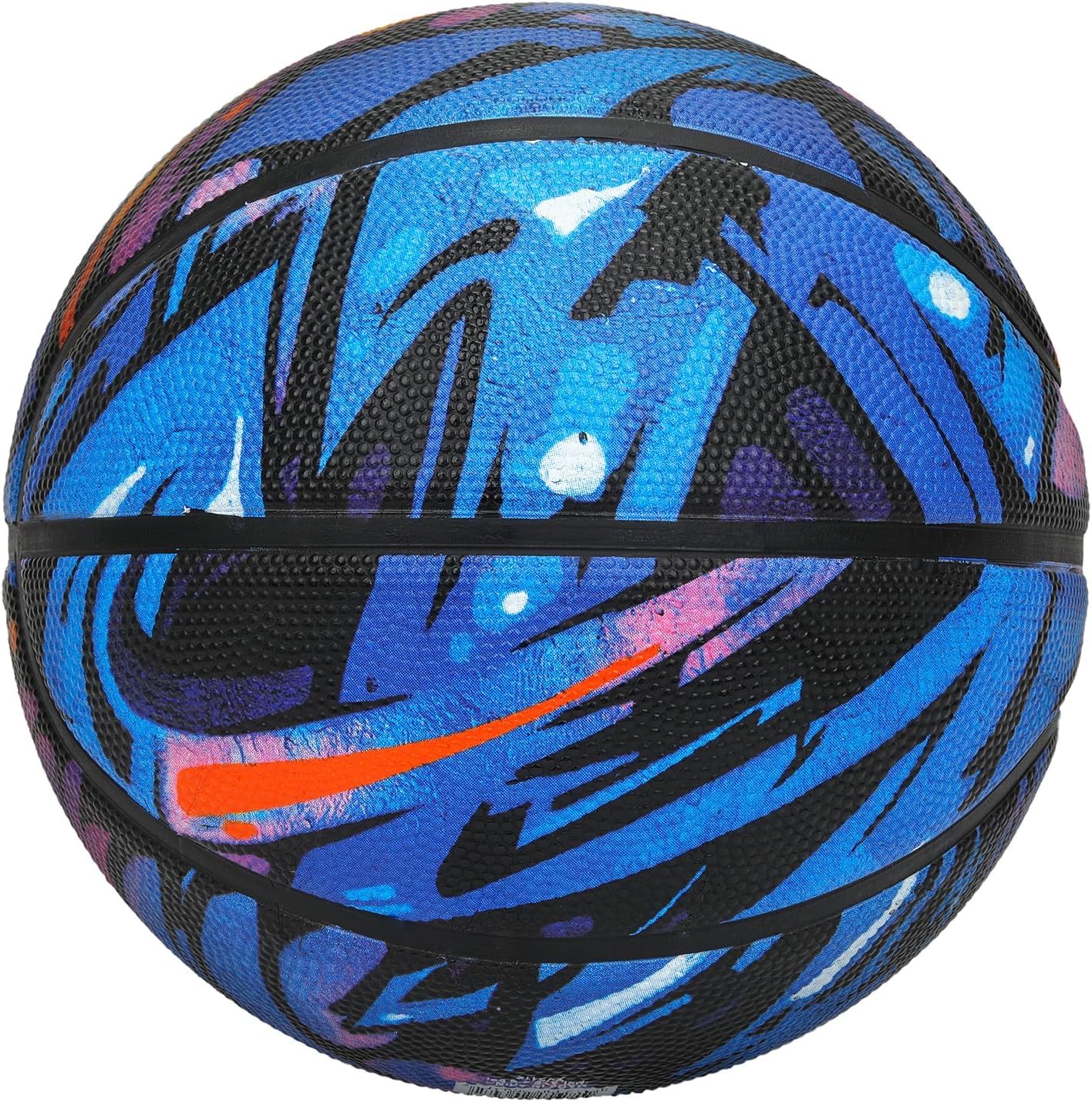 AND1 Chaos Basketball: Official Regulation Size 7 (29.5 inches) Rubber - Deep Channel Construction Streetball, Made for Indoor Outdoor Basketball Game